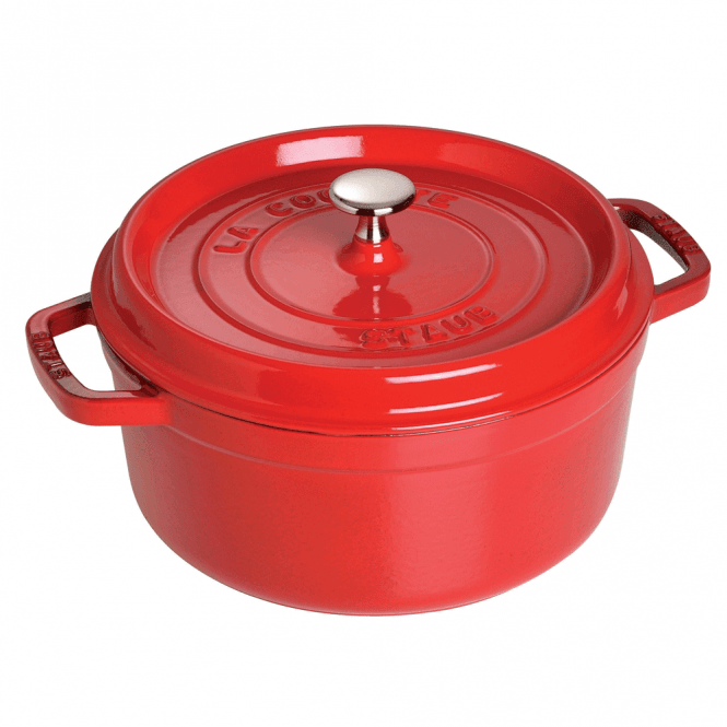Staub  10cm Round Mini Cocotte Cherry Red