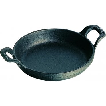 Staub Round Stackable Dish Black (20cm / 8") 750ml