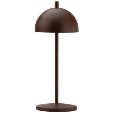 Antigua Led Cordless Lamp 20cm - Corten