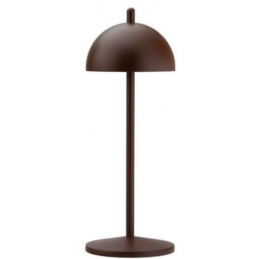 Antigua Led Cordless Lamp 30cm - Corten