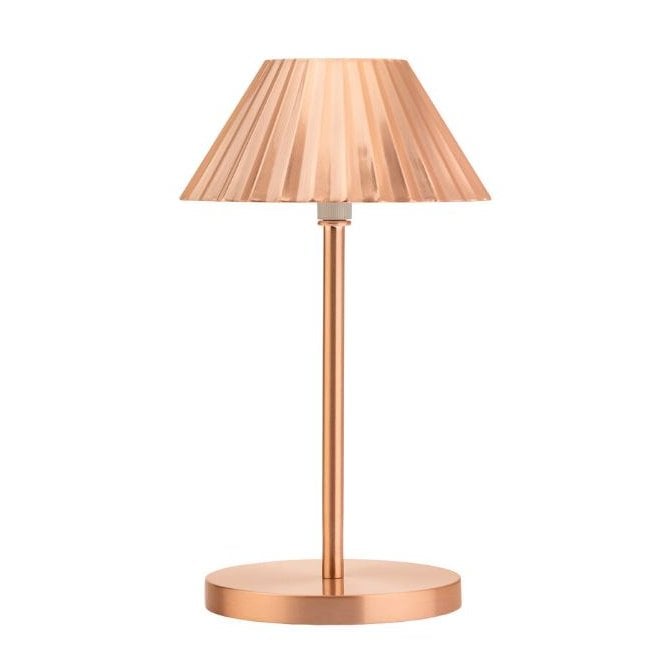 Steelite Utopia Aruba LED Cordless Lamp 23cm - Brushed Copper