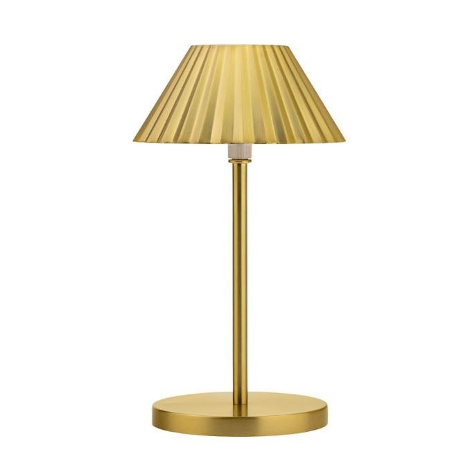Steelite Utopia Aruba LED Cordless Lamp 23cm - Brushed Gold