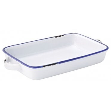 Avebury Blue Large Rect. Dish - 8.5" (22cm) (Box Of 12)