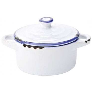 Avebury Blue Mini Casserole - 4" (10.5cm) / 8.75oz (25cl) (Box Of 12)