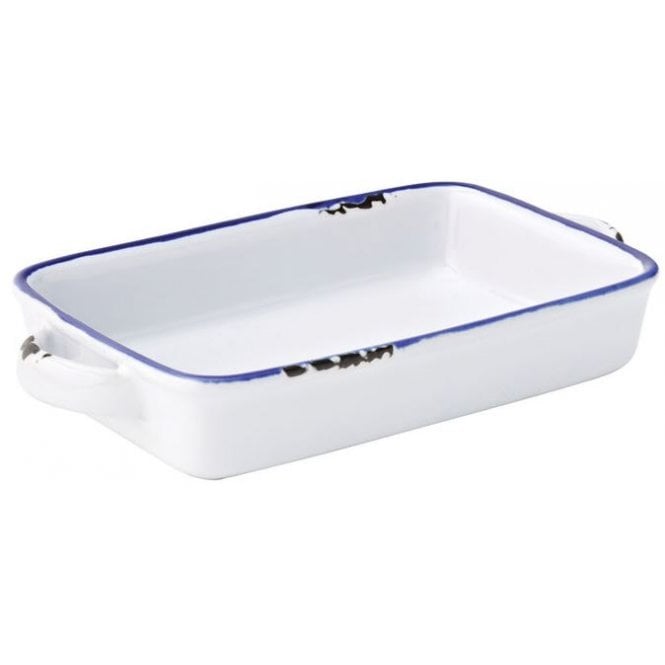 Steelite Utopia Avebury Blue Small Rect. Dish - 6.75
