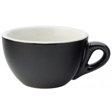 Barista Cappucino Cup - 7oz (20cl) Black (Box Of 6)