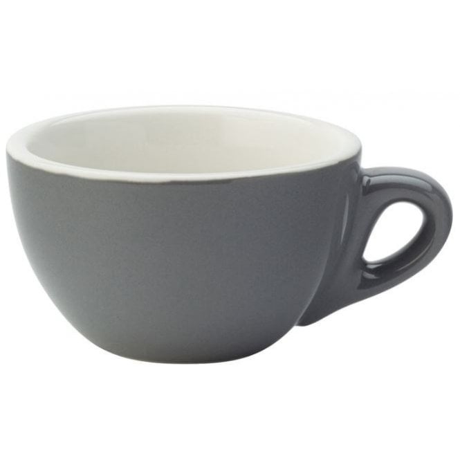 Steelite Utopia Barista Cappucino Cup - 7oz (20cl) Grey (Box Of 12)