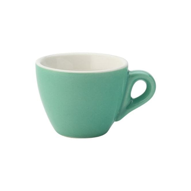 Steelite Utopia Barista Espresso Cup - 2.75oz (8cl) Green (Box Of 12)