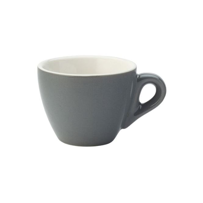 Steelite Utopia Barista Espresso Cup - 2.75oz (8cl) Grey (Box Of 12)