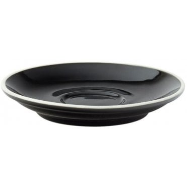 Barista Espresso Saucer - 4.5" (11.5cm) Black (Box Of 12)