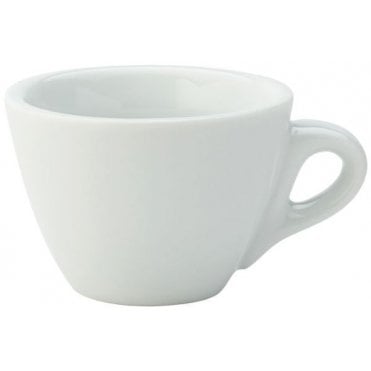 Barista Flat White Cup - 5.5oz (16cl) White (Box Of 12)