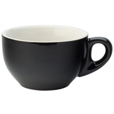Barista Latte Cup - 10oz (28cl) Black (Box Of 6)
