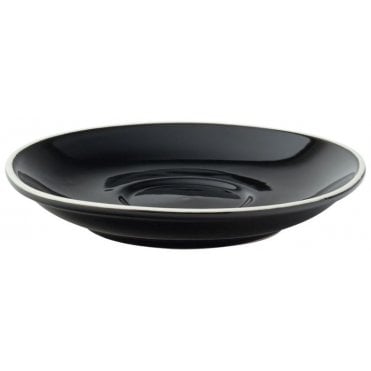 Barista Medium Saucer - 5.5" (14cm) Black (Box Of 6)