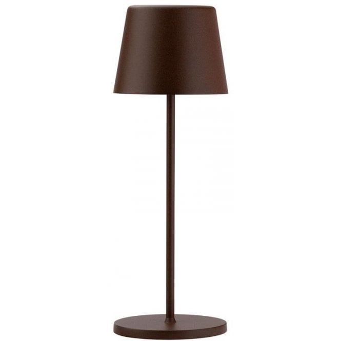 Steelite Utopia Bermuda LED Cordless Lamp 32cm - Corten