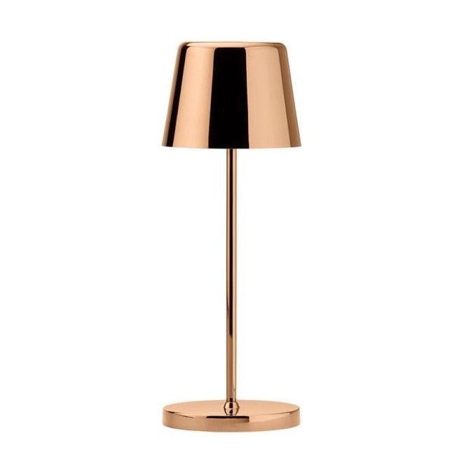 Steelite Utopia Bermuda Micro LED Cordless Lamp 21cm - Copper