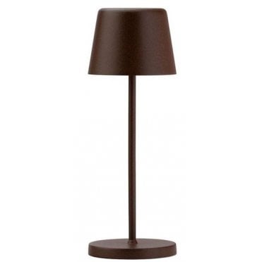 Bermuda Micro LED Cordless Lamp 21cm - Corten