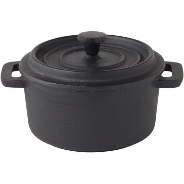 Cast Iron 4" (10cm) Round Casserole