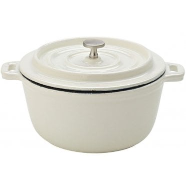 Cast Iron 5.5" (14cm) Calico Round Casserole