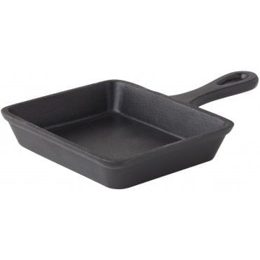 Cast Iron 5 X 4" (12.5x10cm) Skillet