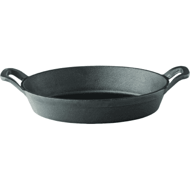 Cast Iron 9.5" (24cm) Oval Eared Dish