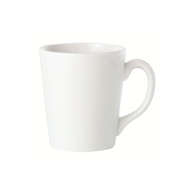 Steelite Utopia Coffehouse Mug 340ml / 12oz Steelite White (Box Of 12)