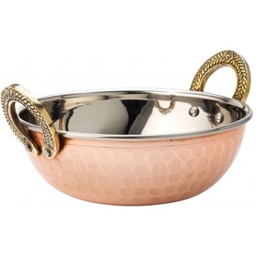 Copper 5.25" (13cm) Kadai Dishes