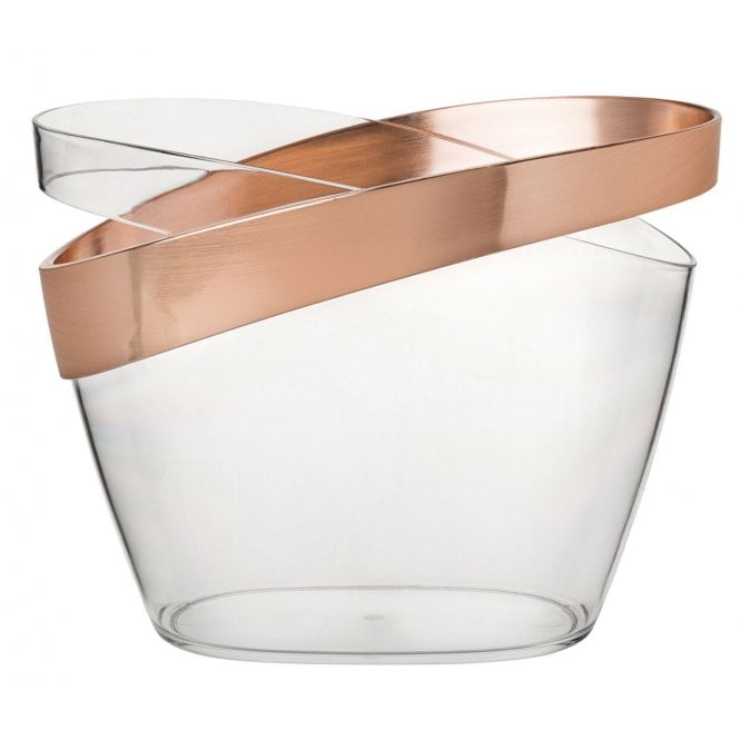 Steelite Utopia Copper Banded Champagne Bucket 12