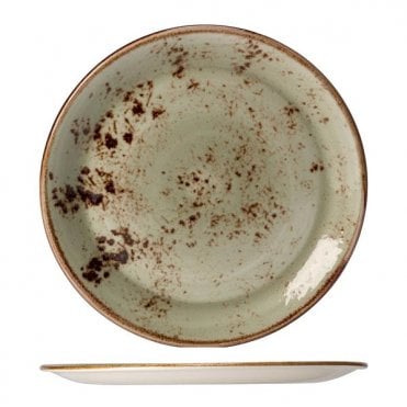 Craft Coupe Plate 25.25cm/10" Green (Box Of 24)
