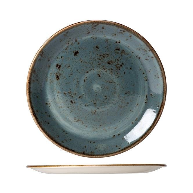 Steelite Utopia Craft Coupe Plate 30cm Blue (0565) (Box Of 12)