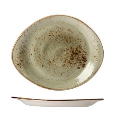 Craft Freestyle Plate 25cm (10") Green (Box Of 12)