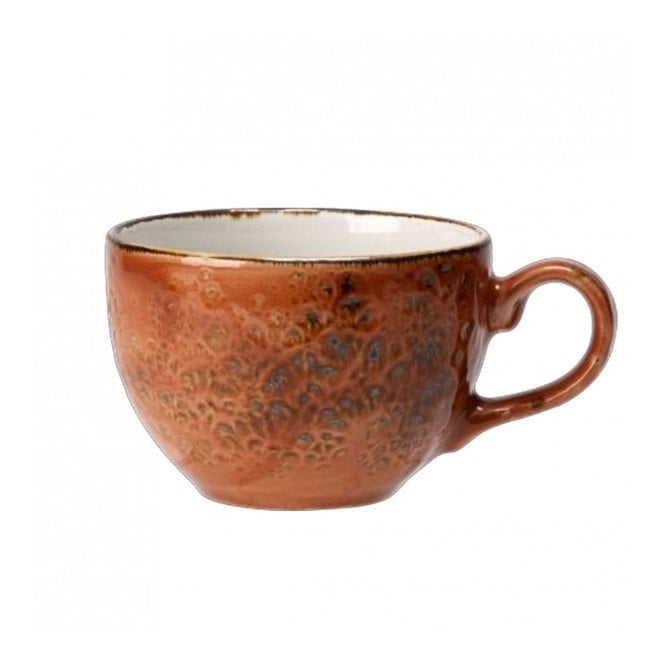 Steelite Utopia Craft Low Cup 227ml / 8oz Terracotta (Box Of 36)