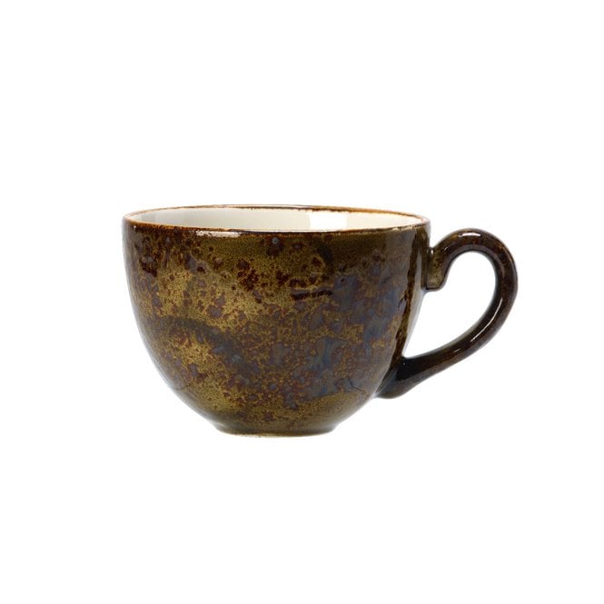 Steelite Utopia Craft Low Cup 340ml / 12oz Brown (Box Of 36)