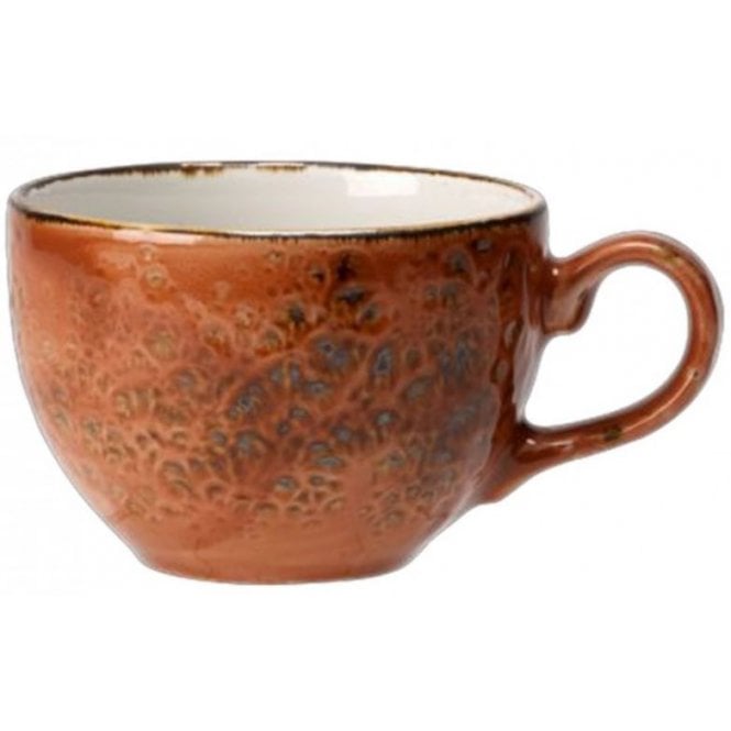 Steelite Utopia Craft Low Cup 85ml / 3oz Terracotta (Box Of 36)