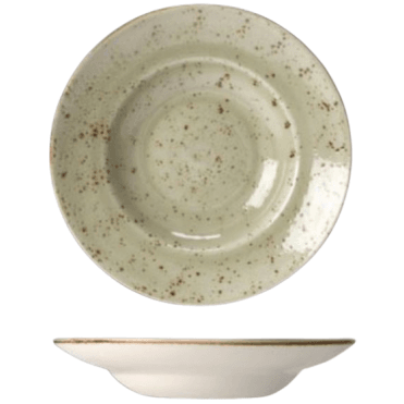 Craft Nouveau Bowl 27cm/10.5" Green (Box Of 6)