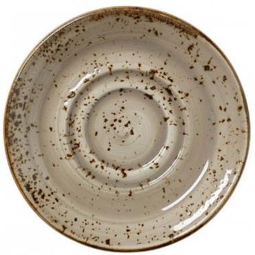 Craft Saucer D/w 14.5cm (5.75") Porcini (Box Of 36)