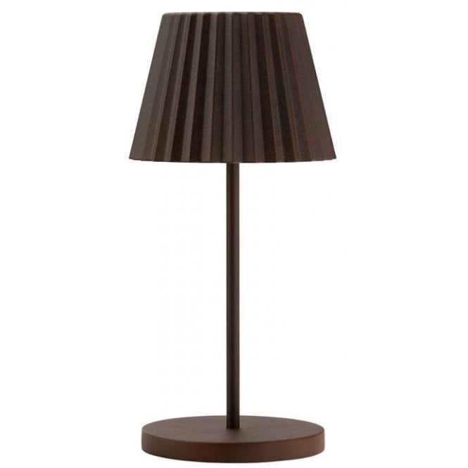 Steelite Utopia Dominica LED Cordless Lamp 26cm - Cocoa