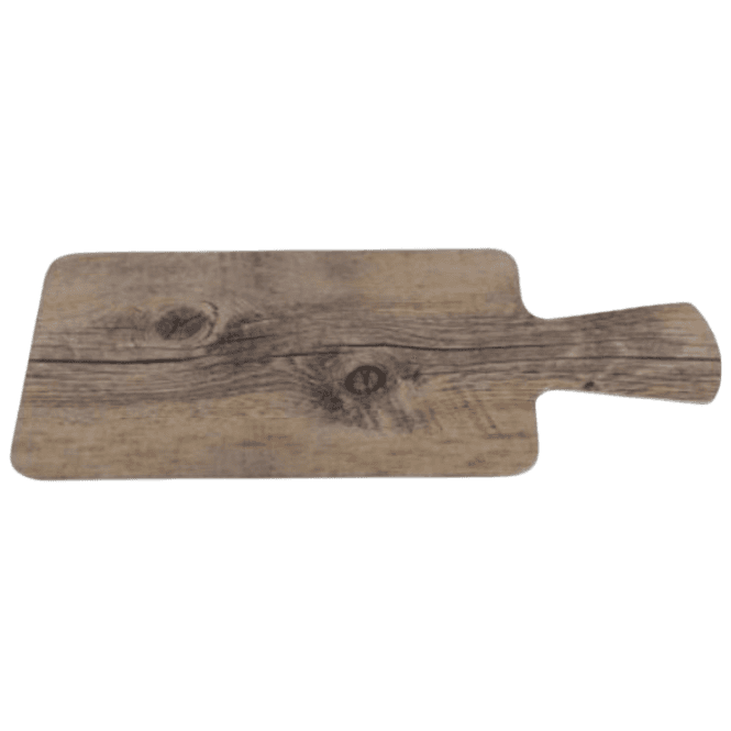 Steelite Utopia Driftwood Rectangle Serving Board Melamine - 27 X 14 Cm