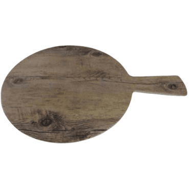 Driftwood Round Serving Board Melamine - 30 Cm