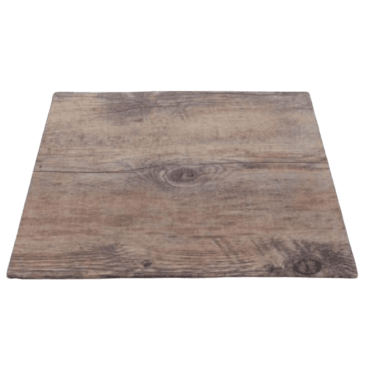 Driftwood Square Board Melamine -10" X 5/8" H/   25.4 X 1.5 Cm