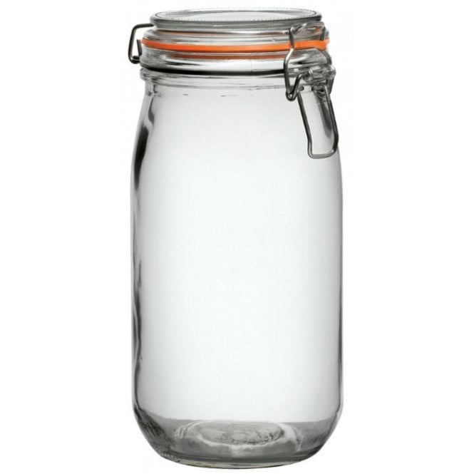 Steelite Utopia Glass Storage Jar With Lid 1.5L / 52.8oz (Box Of 6)
