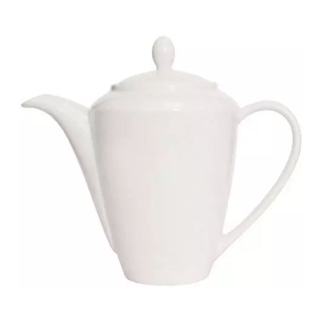 Steelite Utopia Harmony Coffee Pot 21oz/596ml White (Box Of 6)