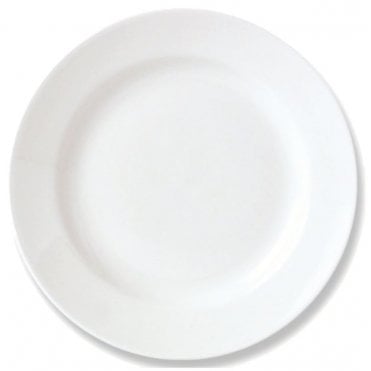 Harmony Plate White Steelite 25.5cm/10" (Box Of 24)