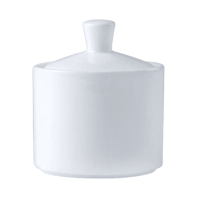 Steelite Utopia Monaco Sugar Bowl Covered Complete (C673) (Box Of 6)