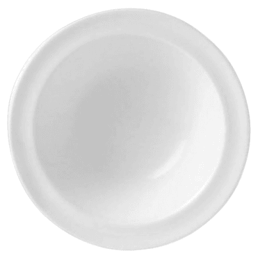 Monaco White  Rim Fruit Bowl 16.5cm 6.5" (330) (Box Of 36)