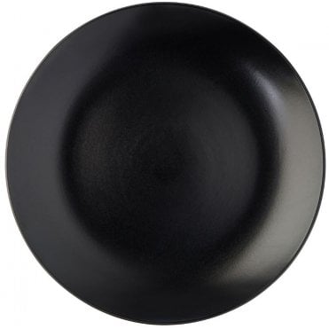 Noir Coupe Plate - 12" (30cm) (Box Of 6)