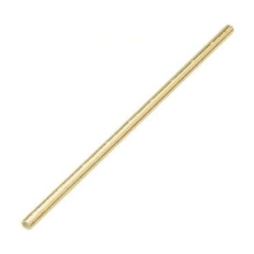 Paper Straw Gold (Pack Of 250)