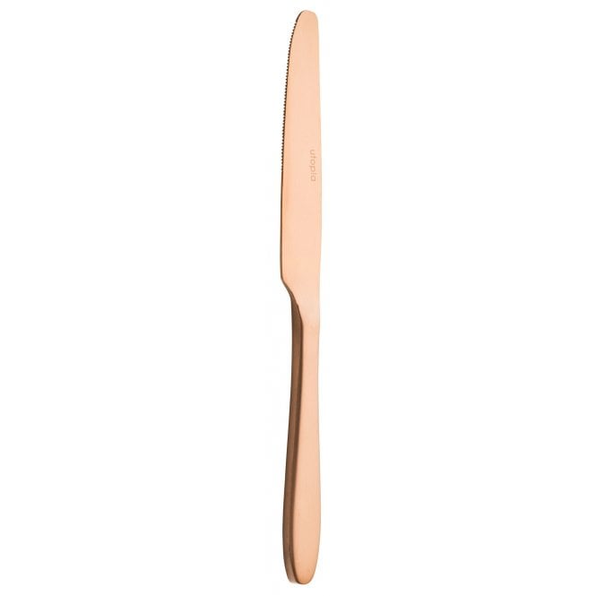 Steelite Utopia Rio Table Knife Copper 18/0 (Pack Of 12)