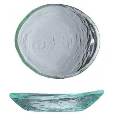 Scape Glass Clear Oval Bowl 12.5cm / 5" (Box Of 12)