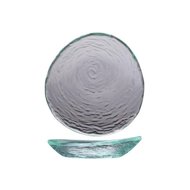 Steelite Utopia Scape Glass Clear Round Platter 14cm / 5.5