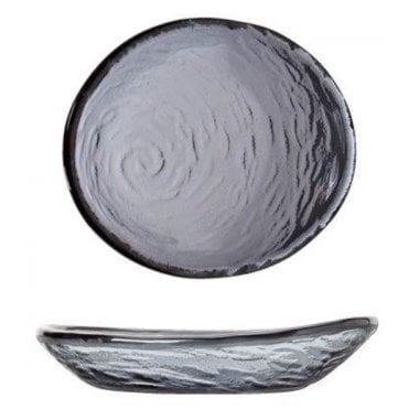 Scape Glass Smoked Oval Bowl 12.5cm / 5" (Box Of 12)